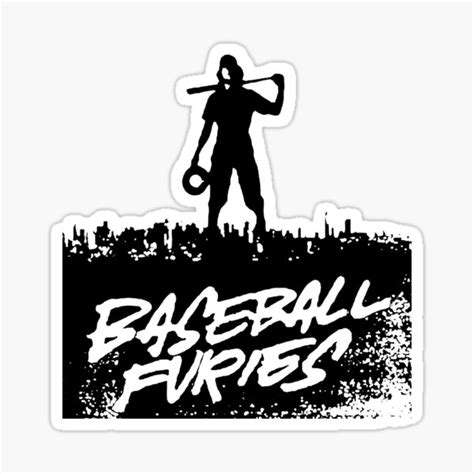 The Warriors Baseball Furies Sticker By Artavenell Redbubble