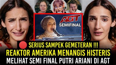 Reaktor Amerika Menangis Melihat Semifinal Putri Ariani Diagt Reaction