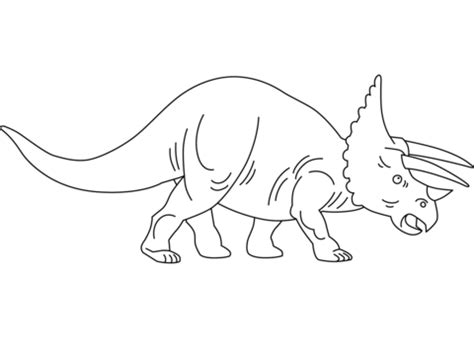 Dibujo De Triceratops Para Colorear Dibujos Para Colorear Imprimir Gratis