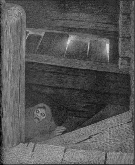Spook In The Cellar ~ By Theodor Kittelsen As Kids When Oct 31st