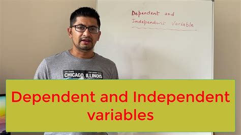 Dependent Vs Independent Variable Research Variables Youtube