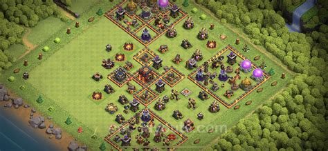 Best Base Th With Link Hybrid Anti Everything Town Hall Level