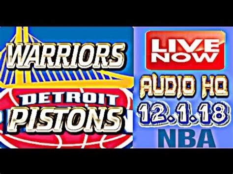 Pistons look like they'll make noise this year. WARRIORS vs PISTONS Live Full Game 12.1.18 Score, Picks ...