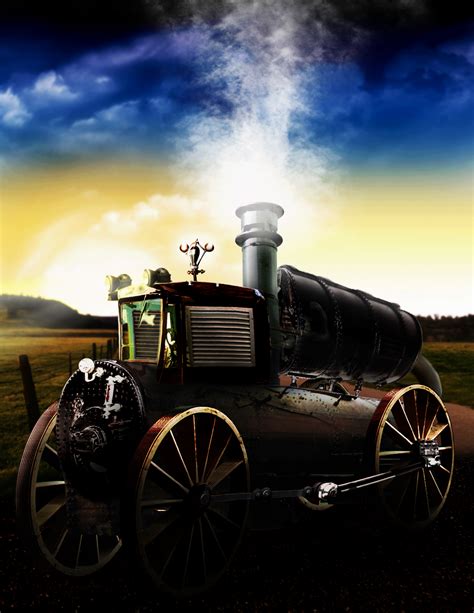 Photoshop Submission For Steampunk Fantastic Vehicles Contest