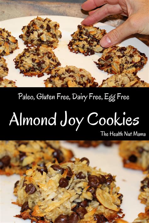 Super delicious and so easy. Paleo Almond Joy Cookies! Gluten Free, Dairy Free! So easy ...