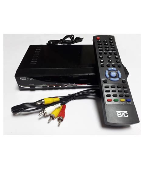 Buy Stc Dd Dth Set Top Box H 101 With Unlimited Recording Multimedia