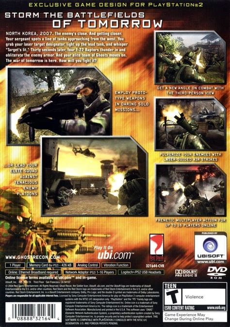 Tom Clancys Ghost Recon 2 2007 First Contact Tom Clancys Ghost