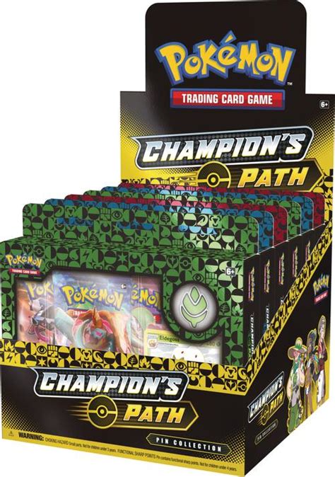 PokÉmon Tcg Sword And Shield Champions Path Pin Collection Wave 1