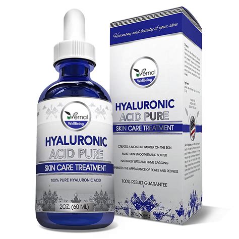 100 Pure Hyaluronic Acid Anti Aging Wrinkles Intense Skin Moisturiser