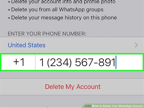 How To Delete Your Whatsapp Account 12 Steps With Pictures