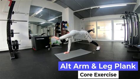 Alt Arm And Leg Plank Youtube
