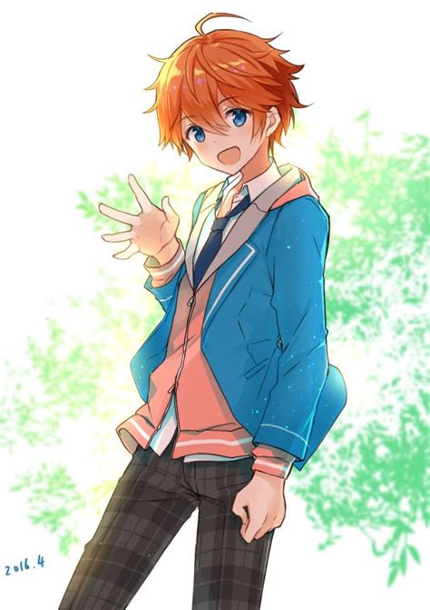 あんすた2枚 Anime Orange Anime Boy Hair Anime Child