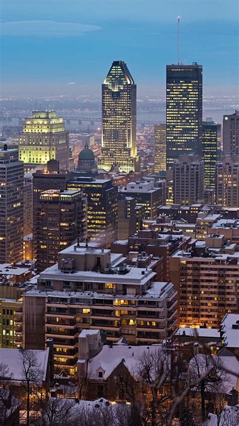 Architecture Building Canada City Cityscape Metropolis Montreal