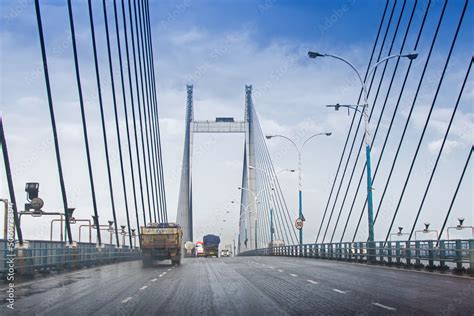 Vidyasagar Setu Bridge Over River Ganges Known As 2nd Hooghly Bridge