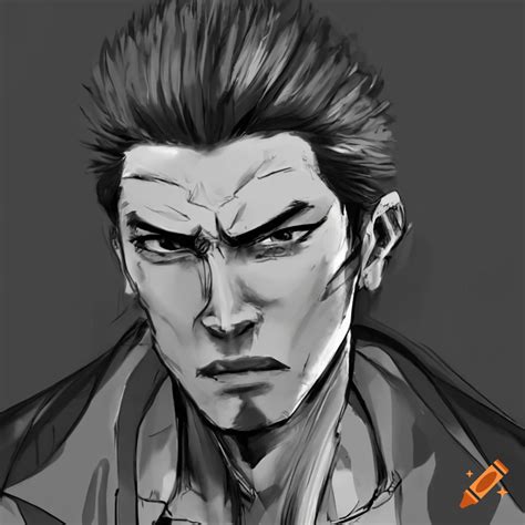 Kiryu Kazuma Profile Picture On Craiyon