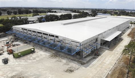 Atad Completed Alfamart Warehouse Project Philippines Atad Steel