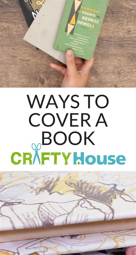 3 Clever Ways To Cover A Book Crafty House