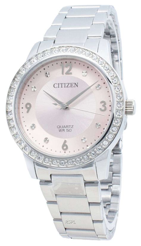 Citizen Quartz El3090 81x Diamond Accents Womens Watch Uk