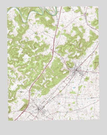 Horse Cave Ky Topographic Map Topoquest