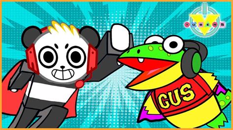 Combo panda in ryan's world video game! Ryan's Mystery play date isn't a cartoon. But these two ...