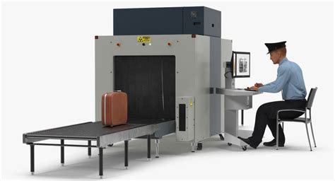 X Ray Baggage Scanner On Track Link