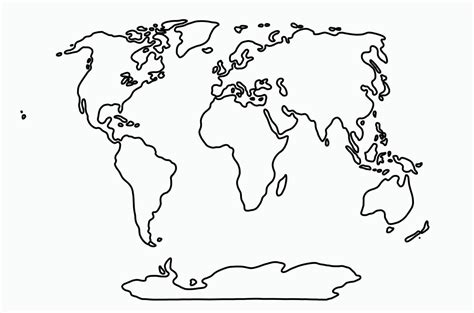 Doodle Freehand Drawing Of World Map 5430558 Vector Art At Vecteezy