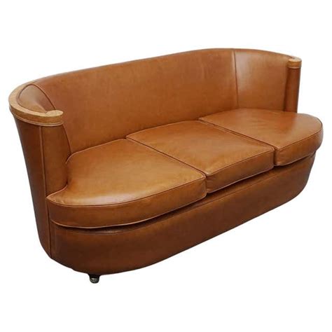 Stunning Comfortable Vintage Club Brown Leather Chesterfield Three