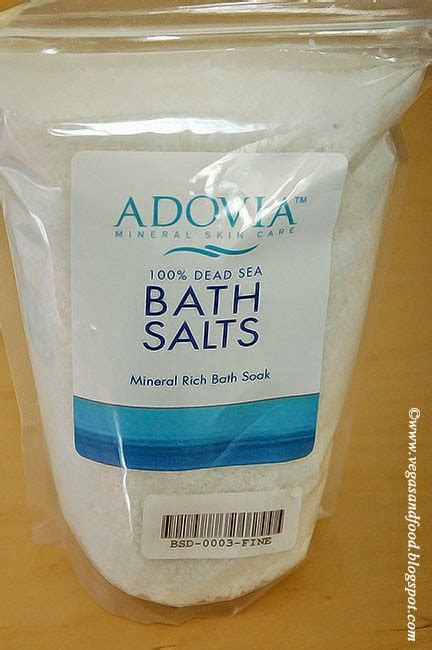 100 Pure Adovia Dead Sea Bath Salts Vegas And Food