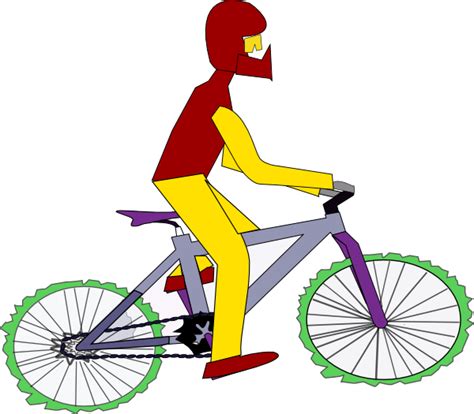 Bicycle Clip Art at Clker.com - vector clip art online, royalty free