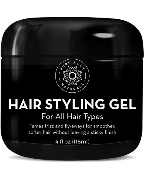 Buy products such as garnier fructis style curl sculpt conditioning cream gel, for curly hair, 5.1 fl. Hair Gel for Men | Pure Body Naturals