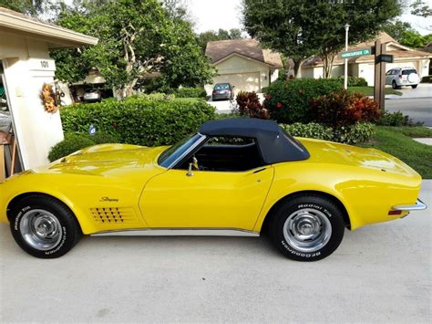 1971 Cheverolet Corvette Convertible For Sale Chevrolet Corvette 1971