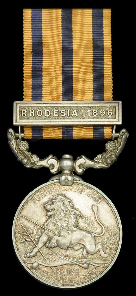 British South Africa Company Medal 1890 97 Reverse Matabeleland 1893