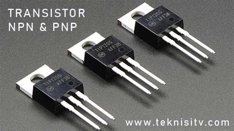 Transistor Npn Dan Pnp Pengertian Cara Kerja Fungsi