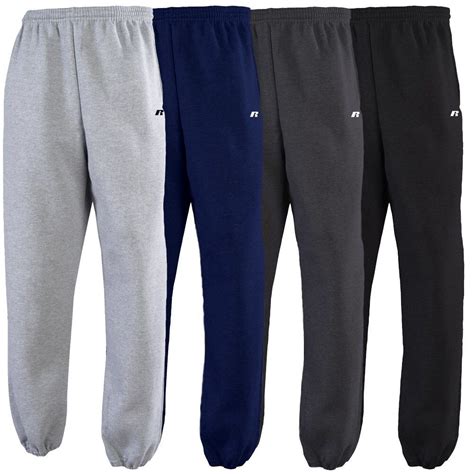Russell Athletic Dri Power Youth Open Bottom Sweatpants With Pockets