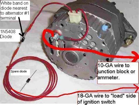 Diagram Wiring Diagram For 1 Wire Gm Alternator Mydiagramonline