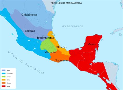Collection Of Mapa De Las Culturas En Mexico Dise 241 O E Ilustraci