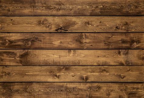 Medium Brown Wood Texture Background Viewed From Above The Wooden