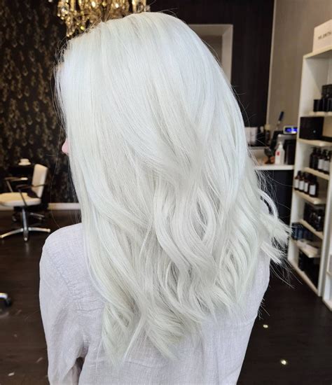 Platinum White Hair
