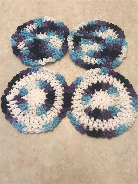 Crocheted Coasters Crochet Coasters Crochet Crochet Earrings
