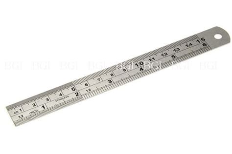 Steel rule 15 cm inch and metric is 1 of the Best Product By BGI - BGI