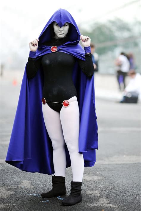 Raven Teen Titans New York Comic Con Pictures Popsugar Tech Photo 38