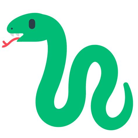 Snake Emoji Clipart Free Download Transparent Png Creazilla