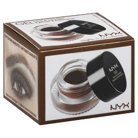 Nyx Naughty Vs Nice Collection Charlotte Brown Glas Gel Liner And