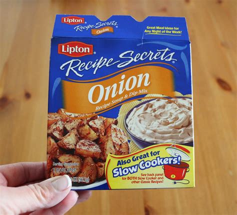 Use in your recipe mix when making lipton's superior meatloaf. beef roast with lipton onion soup mix and cream of mushroom soup