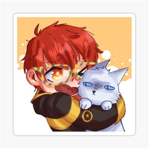 Mystic Messenger Seven And Elly Sticker For Sale By Tachinona