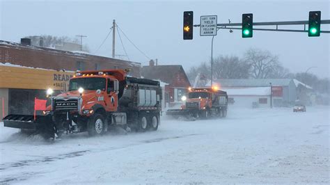 Snow Storms Slow Midwest Travel