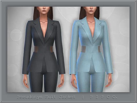 The Sims Resource Pseudonym Suit Jacket