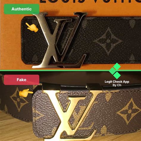 Fake Vs Real Louis Vuitton Belt Damier And Monogram