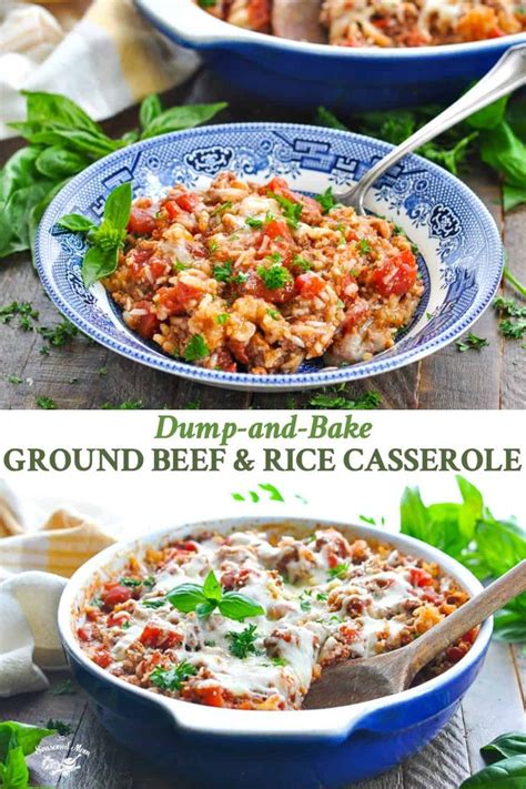 Maybe you would like to learn more about one of these? Dump-and-Bake Ground Beef Casserole with Rice | Recipe ...