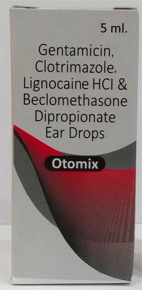 Gentamicin Clotrimazole Lignocaine Hcl Beclomethasone Dipropionate Ear